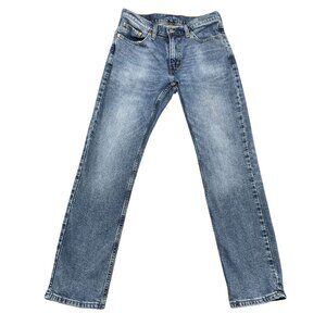 Levi's 514 Jeans Mens 29x30 Blue Regular Fit Straight Leg Denim